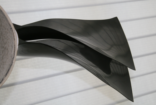 Composite fan blades. (Picture courtesy of GKN Aerospace.)