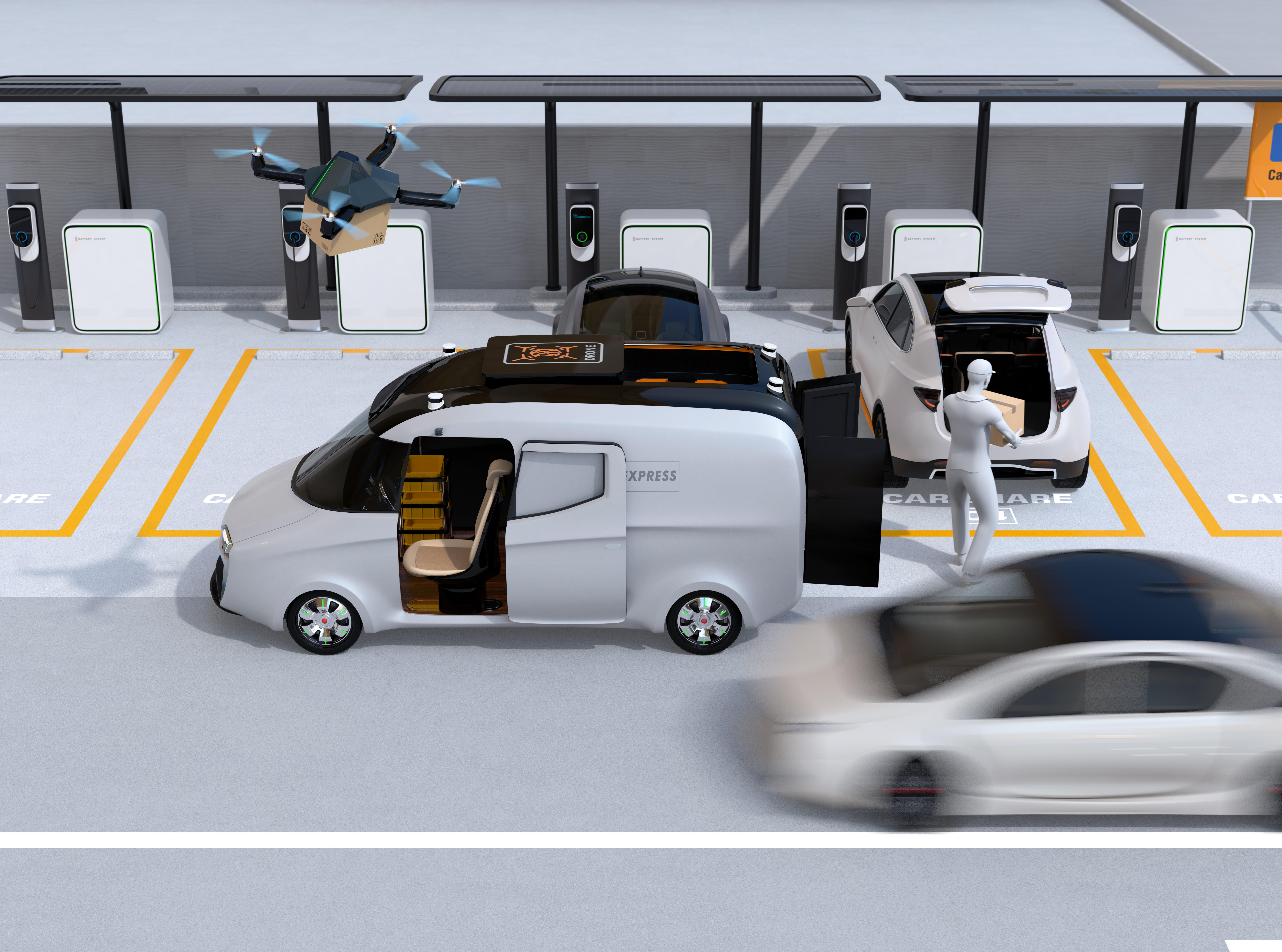Plans are to commercialize composites in e-mobility applications.