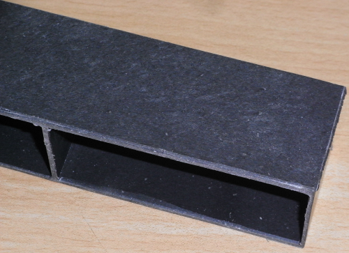 Under floor vent from Hambleside Danelaw. Typically made from PP, but this one is 100% recycled with glass fibres from ground GRP recyclate and in-house PP waste, resulting in a stiffer, stronger product with no increase in cost. (Picture © Stella Job.)