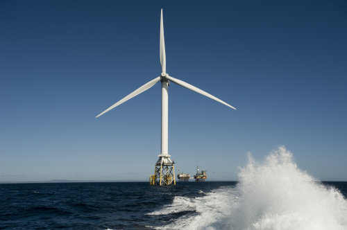 The Beatrice Offshore Wind Farm.