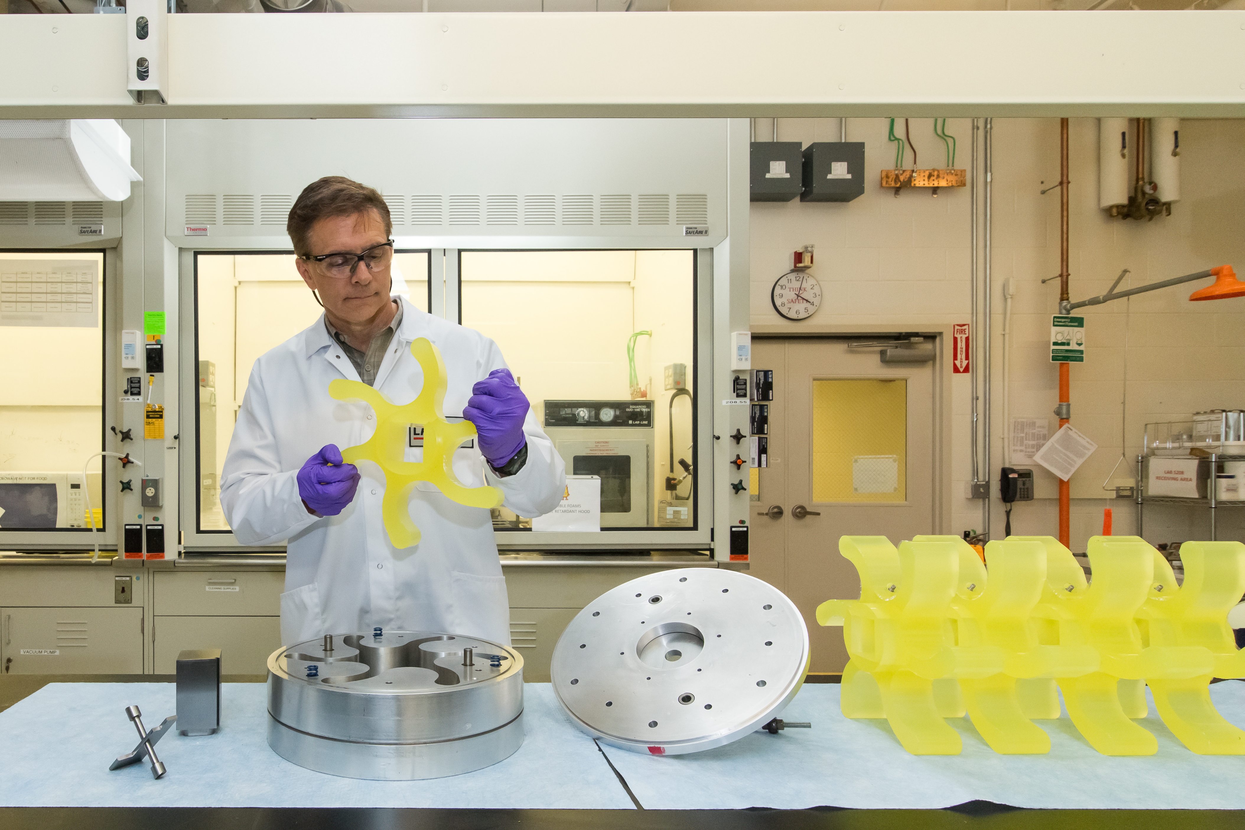 The use of artificial intelligence is expected to speed up the process of developing custom-made formulations for prepolymers. (Photo courtesy Lanxess.)