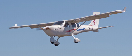 Australian planemaker Jabiru Aircraft Pty Ltd uses GRP for the airframes of its light aircraft. This is the two-seat model, J230C, which is popular with private pilots and flying schools.