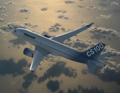 The CSeries CS100 will be able to seat 108-125 passengers.