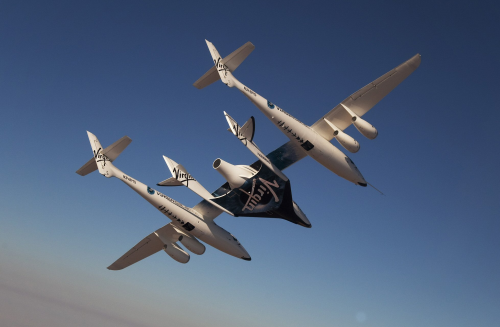Builders of Virgin Galactic’s WhiteKnight2 and SpaceShip2 spacecraft made extensive use of CFRP materials.