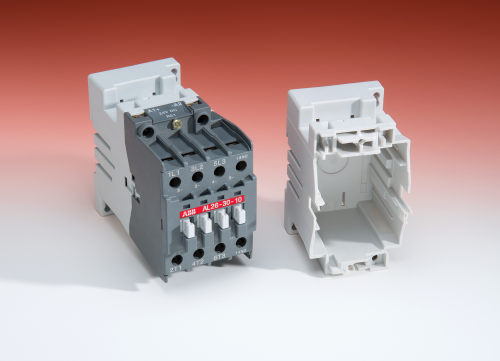 The flame flame retardant contactors made with glass-fibre reinforced Ultrador PBT from BASF.