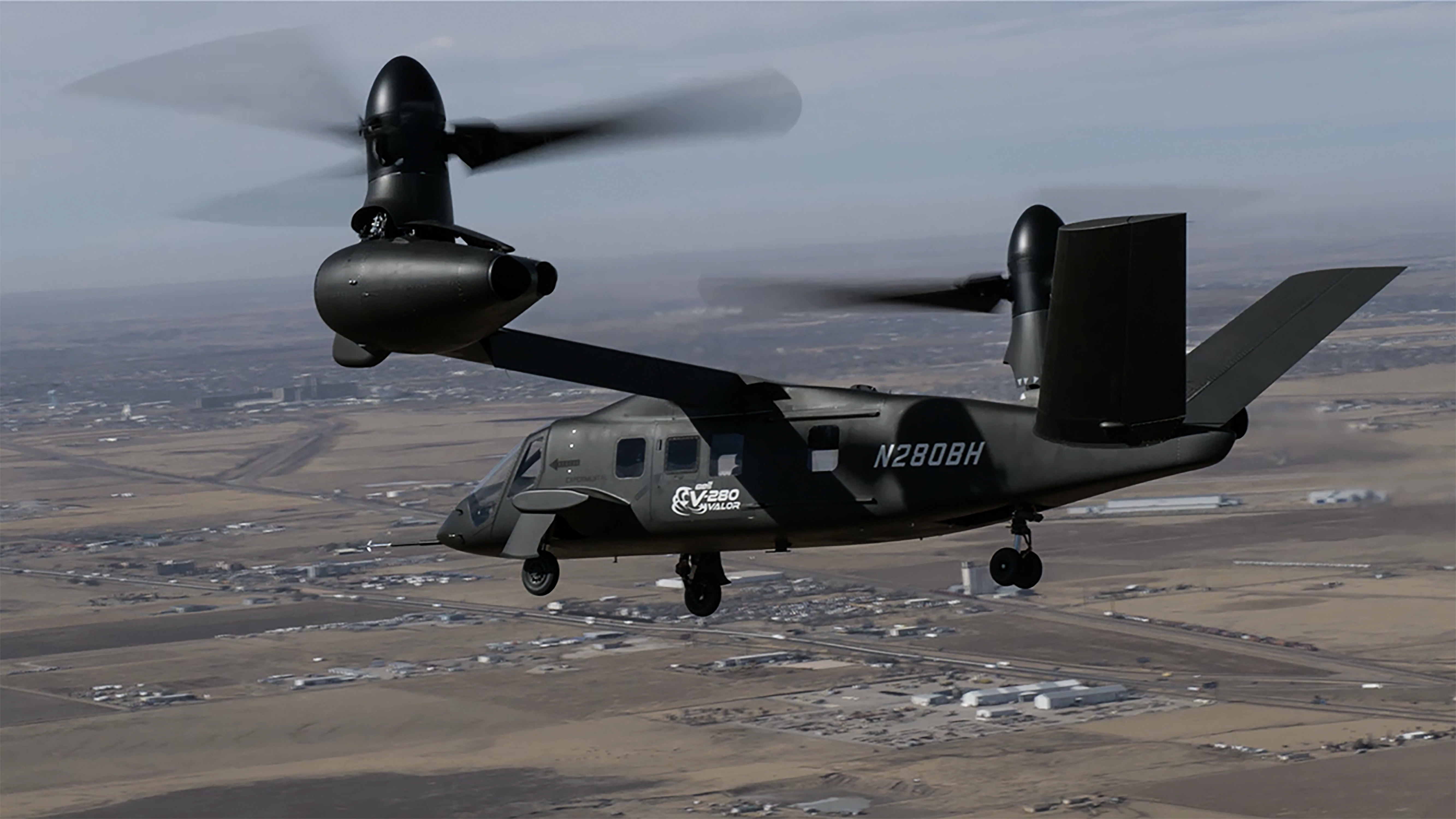 The Bell V-280 Valor craft. (Photo courtesy Bell Helicopter.)