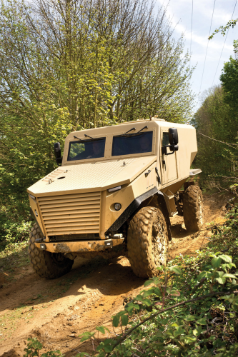 “Ocelot is a step change in protected mobility for this weight and class of vehicle and I am confident that it will be used to great effect in Afghanistan and any future operations,” says David Hind, Managing Director of Force Protection Europe.