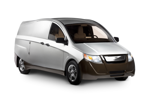 The Bright Automotive IDEA electric van.