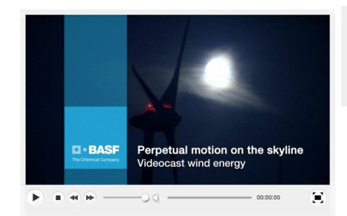 BASF's video is called Perpetual Motion on the Skyline.
