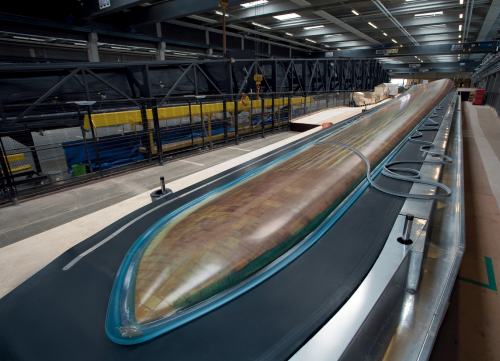 Blades represent around 20% of the cost of a given turbine. (Picture courtesy of Siemens.)