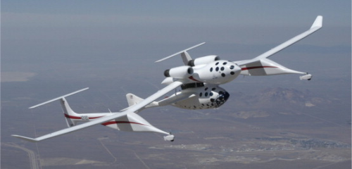 SpaceShipOne – an extreme example of a composite one-off – used ACG's LTM prepregs.