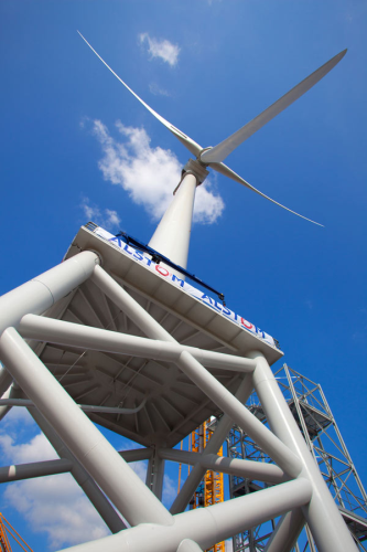 LM Wind Power recently celebrated the installation of its 73.5 m composite blades on Alstom's 6 MW Haliade 150 offshore wind turbine in France, but says its financial results for 2011 are lower than 2010.