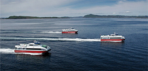 Brodrene AS in Norway uses Reichhold's Dion vinyl ester infusion resin in its fast passenger ferries.