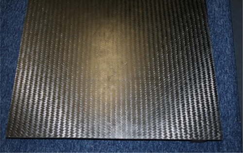 Figure 9. Sample of a section of the floor top sandwich plate with Soric Flexible Core.