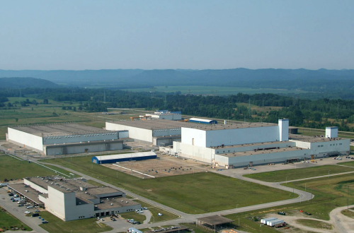 The American Centrifuge Plant in Piketon, Ohio, will have an initial planned capacity of 3.8 million SWU (separative work units) per year.