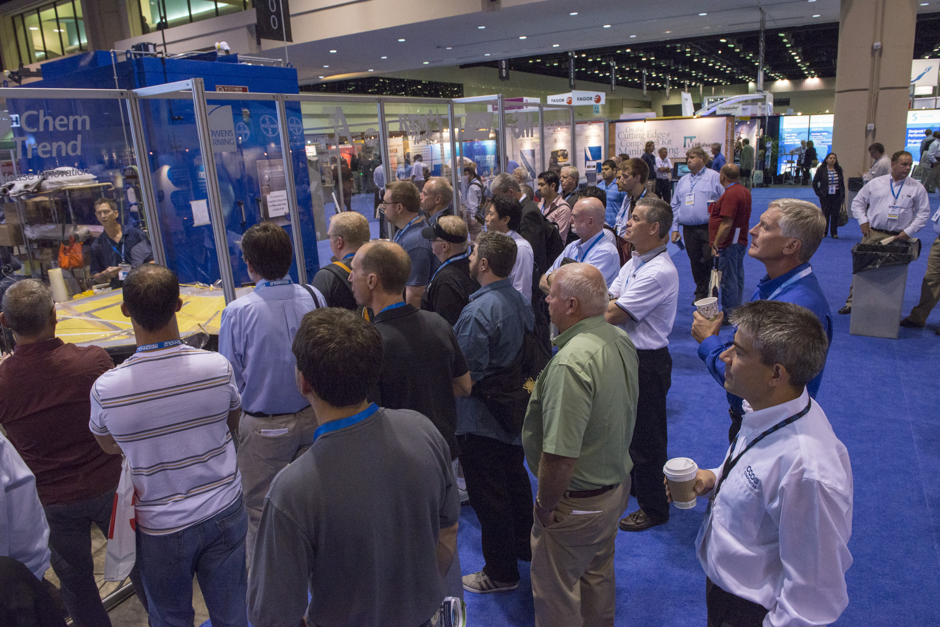 Composites One and the Closed Mold Alliance will be showing live demos of vacuum infusion, resin transfer molding (RTM) and other processes during the CAMX show.