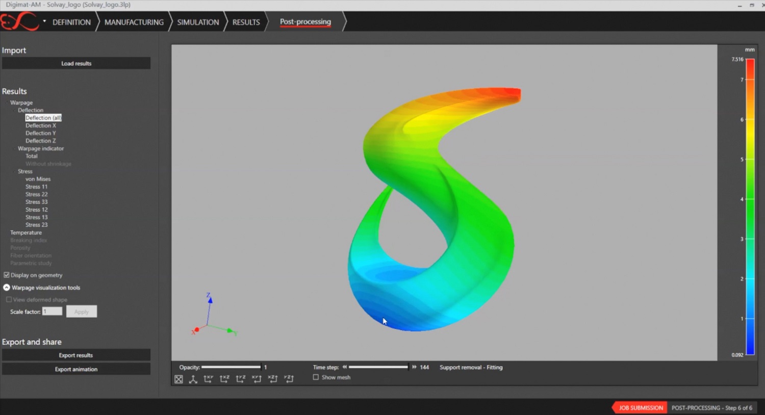 Digimat Additive Manufacturing (AM) software made by e-Xstream engineering.