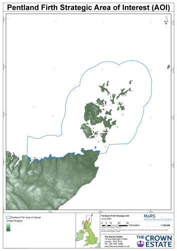 Pentland Firth Strategic Area of Interest (AOI).