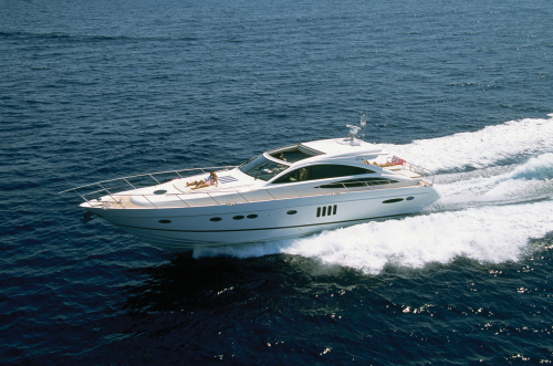 ACG's VTM260 prepregs are used in high performance yachts. (Picture of Princess V70 courtesy of Princess International Yachts plc.)
