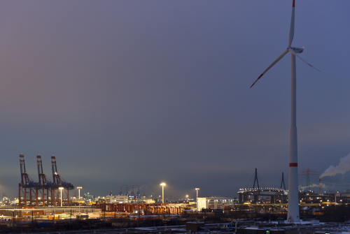 Nordex says the almost 190 m tall wind turbines are among the largest operating in Hamburg