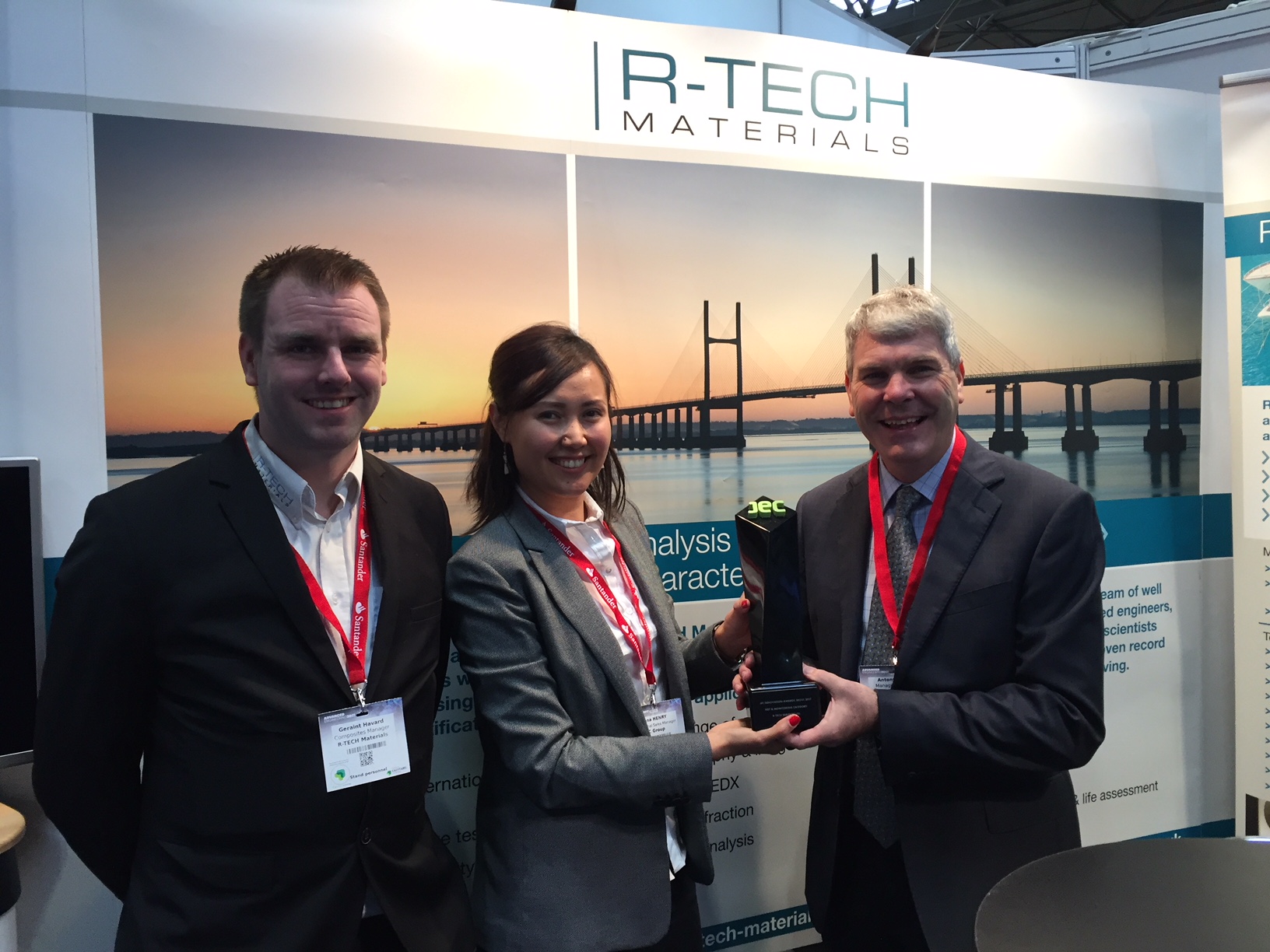 R-TECH Materials increased visitors to its stand by 350%.