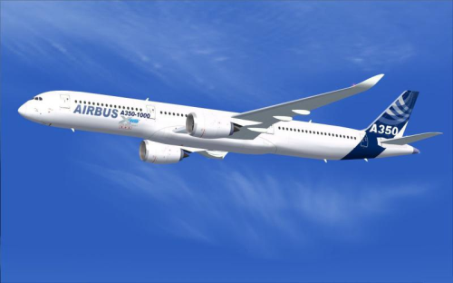 The Airbus A350 XWB-1000