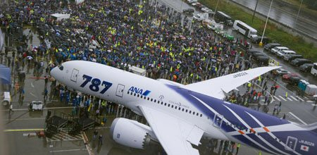Top story: Boeing hands over first Dreamliner to customer ANA.