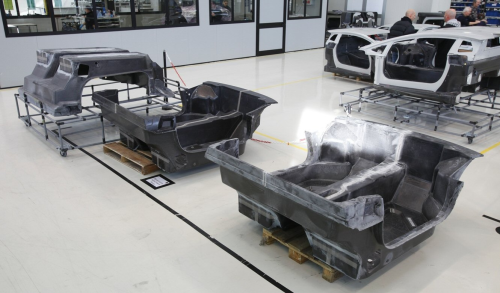 Huntsman’s Araldite resin was used in Lamborghini’s first production carbon fibre chassis, manufactured using an out-of-autoclave technique.
