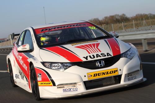 Amber Composites prepreg is being used by Honda Racing to prepare the new NGTC Honda Civics for this season's BTCC, which begins in April.