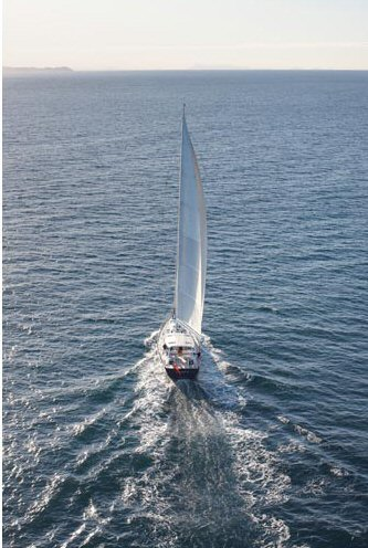The Antares III 100 ft composite performance cruising sloop was built by Yachting Developments and launched in Auckland in May 2011. (Picture: Dixon Yacht Design.)