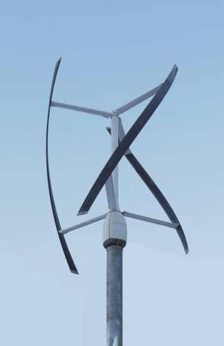 The Slipstream Energy S6i vertical axis wind turbine. (Picture © Slipstream Energy Ltd.)