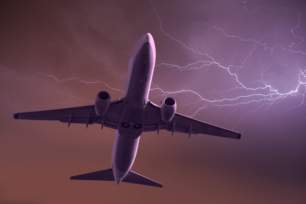 Commercial aircraft are struck by lightning, on average, once per year, but its impact depends on exactly where on the body of the aircraft it strikes.