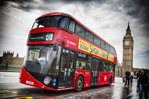 Wrightbus selected Gurit  for the design and supply of the rear-end body panels of the New Bus for London. (Picture © Wrightbus.)