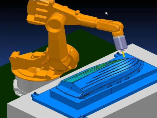 Delcam's IMTS presentation will cover the use of robots for composites machining.