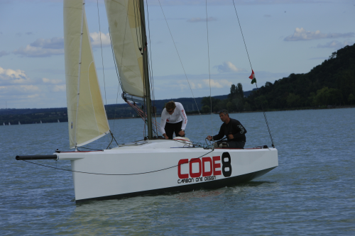The new CODE8 racing yachts.