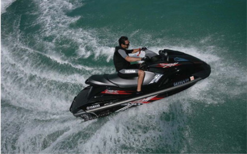 The hulls, decks and liners on Yamaha's 2008 SHO and HO Waverunners are the first personal watercraft to use a nanoclay reinforced SMC. (Picture courtesy of Yamaha.)
