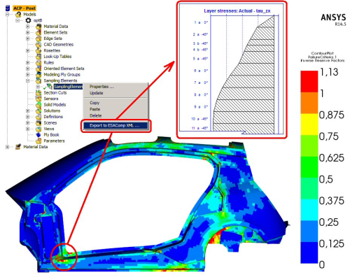Componeering will demonstrate the latest version of its ESAComp composite design and analysis software.