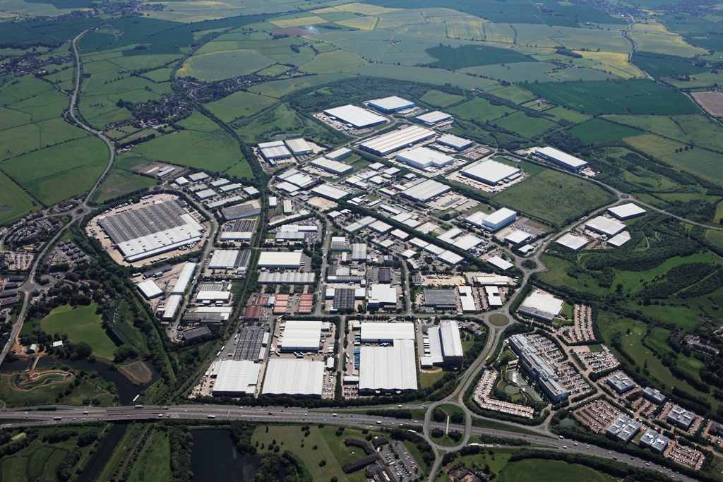 Axon’s new factory site at Brackmills Industrial Estate. (Photo courtesy Brackmills Industrial Estate.)