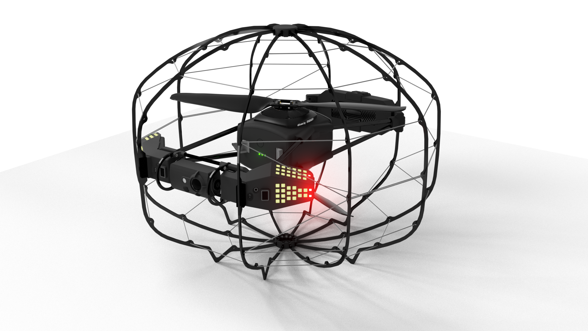 The ASIO drone manufactured by Flybotix.