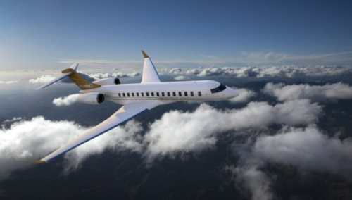 Launched in 2010 and set to enter-into-service in 2016 and 2017 respectively, the Global 7000  (shown here) and Global 8000 business jets are designed to reach more destinations non-stop, delivering the highest levels of performance, flexibility, and comfort. (Picture courtesy of Bombardier.)