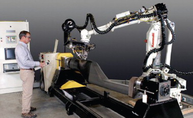 Automated Dynamics will be highlighting its robot arm AFP/ATL workcell.