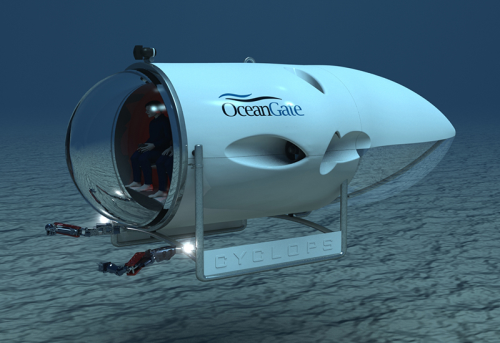 Boeing and the University of Washington helped design the carbon composite hull of OceanGate's new Cyclops manned submersible.