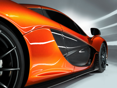 The McLaren P1 was designed from the outset to prioritise aerodynamic performance.