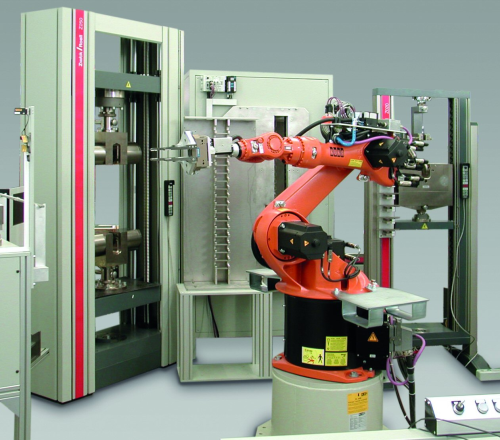 Zwick sees itself as a leader in robotic testing systems.