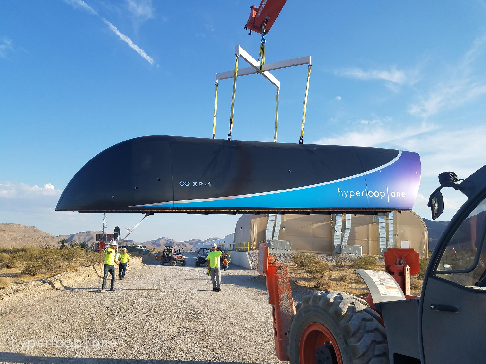 The Hyperloop One XP-1 is the company’s first-generation pod.