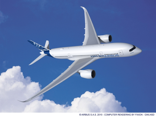 Umeco's prepregs are qualified by major airframers, including Airbus. (Picture © Airbus S.A.S. 2010 - Computer Rendering by Fixion – GWLNSD.)