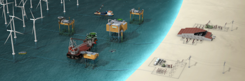Siemens will carry out the maintenance of the offshore platforms and the onshore stations of the grid connections BorWin2 and HelWin1 on behalf of transmission system operator TenneT for a miminum period of five years.