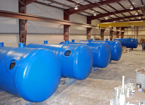 Appalachian Plastics Inc manufactures water filters up to 96 inches (243.8 cm) in diameter.