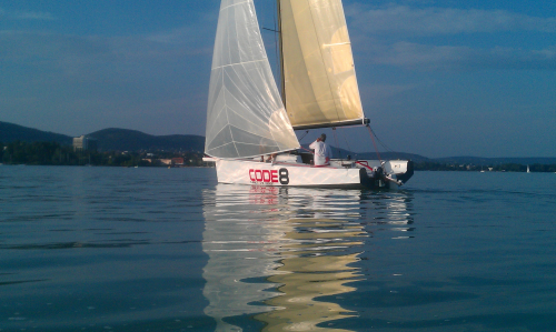 Huntsman tooling and production materials were selected to construct the CODE8 carbon composite racing yacht.