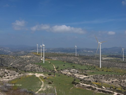 The Cyprus wind farm could be operational in 2010.